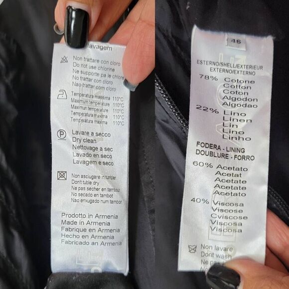 Versace Vintage Blazer-Hoodie Jacket 46 - Picture 10 of 11